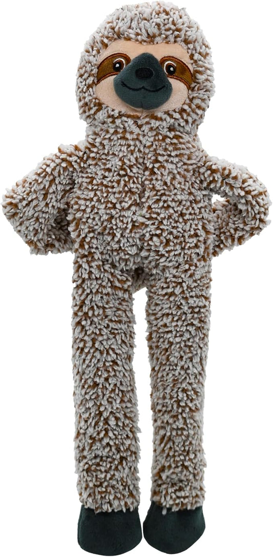 BUYPOW Shuse No Stuffing Dog Toys for Large Dogs, Squeaky Crinkle Interactive Dog Animals Toys, Plush Teething Toys to Keep Them Busy, Cute Funny Dogs Gifts for Small Medium Large Breed