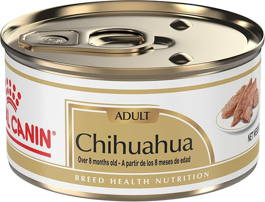 Royal Canin Breed Health Nutrition Chihuahua Adult Loaf in Sauce Dog Food, 3 oz (Pack of 6)
