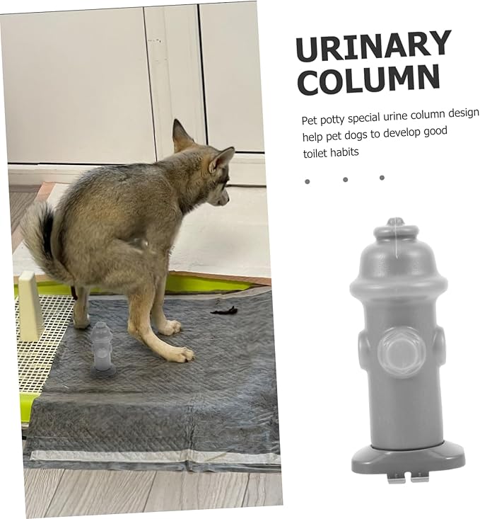ERINGOGO Dog Potty Training Tool Urine Guide Column for Indoor Use Puppy Training Toilet Washable Pet Accessory
