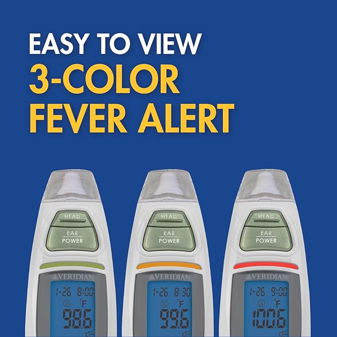 Veridian Talking Ear & Forehead Infrared Thermometer