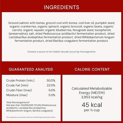 Stella & Chewy's Freeze-Dried Raw Salmon & Cod Meal Mixers- Dog Food Topper and Mixer - Made with 95% Wild-Caught Salmon & Cod, Organs & Bone - Perfect for Picky Eaters - Grain-Free - 18 oz