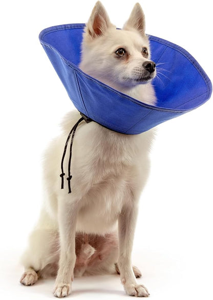 KVP EZ Soft Pet Cloth Recovery Collar, S Size Fits 5.5" to 12.25" Neck/5.5" Depth