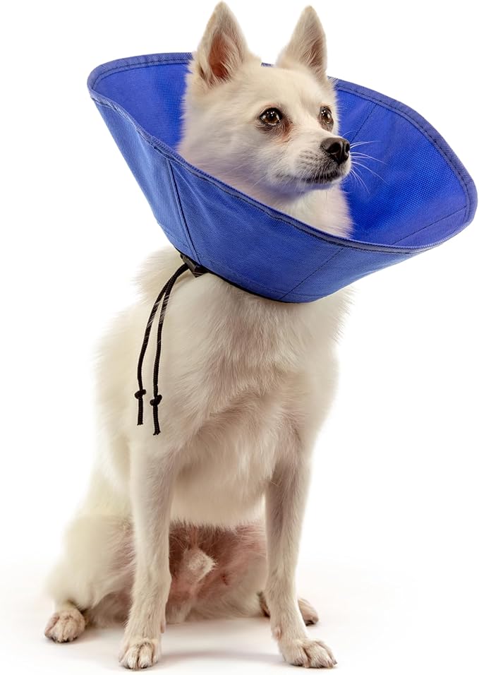 KVP EZ Soft Pet Cloth Recovery Collar, XL Size Fits 14" to 22.5" Neck/9.5" Depth