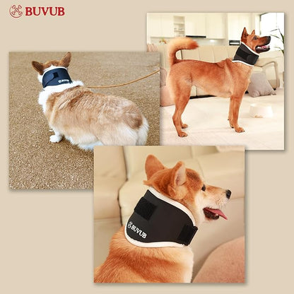 Dog Neck Brace Supports Pet's Necks with Cervical Vertebral Sprains Instability Intervertebral Disk Disease (IVDD) Pet Cervical Collar Neck Brace for Dog (Narrow L)