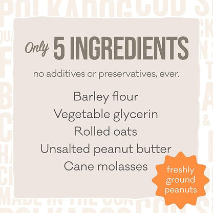 Polkadog Wonder Nuggets 3-Pack Dog Treats - Peanut Butter, Soft & Chewy, Limited Ingredient, Lean Protein & Omega-3 Rich Snacks for Dogs, Great for Training All Breeds, Made in USA - 10oz (3pk)