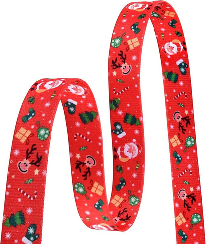 Mihqy Christmas Dog Collar - Premium Adjustable Dog Collar for Small Medium Large Dogs (Christmas,L)