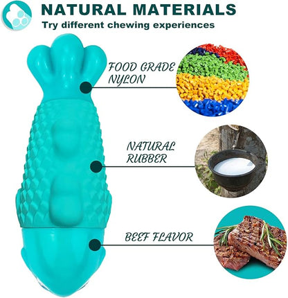 BoYoYo Dog Products Chew Toys, Squeaky Indestructible Dog Toys for Aggressive Chewers, Pet Supplies, Super Chewer, Heavy Duty