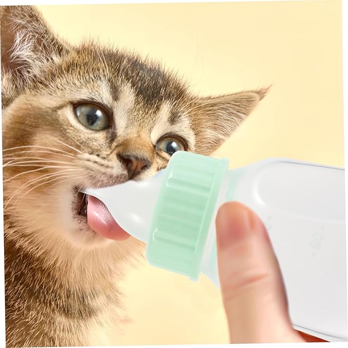 Small Pet Feeding Bottles Pet Nurser Soft Nipple Kitten Milk Feeder for Dog Supplies