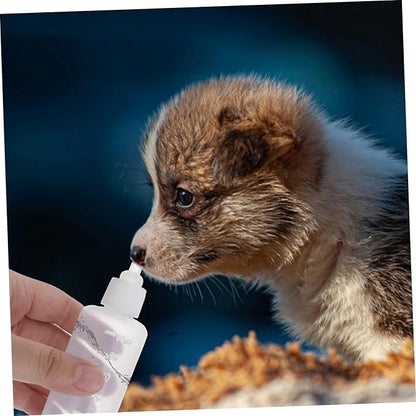 POPETPOP 2sets Pet Nursing Bottle Milk Feeder Kit for Puppies Cats Pet Feeding Bottles Scale Material Portable for Outdoor