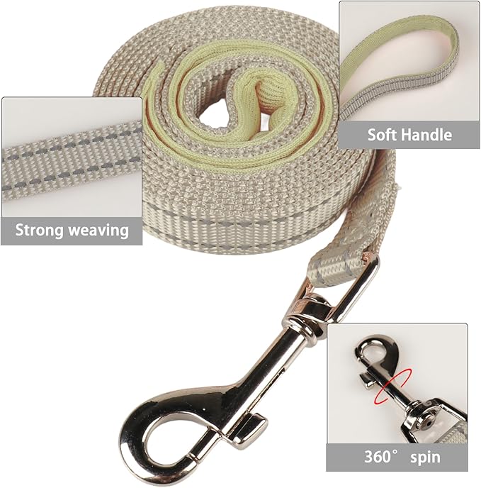 YIMEIS Dog Harness and Leash Set, No Pull Soft Mesh Pet Harness, Reflective Adjustable Puppy Vest for Small Medium Large Dogs, Cats (Flesh Pink, Medium (Pack of 1)