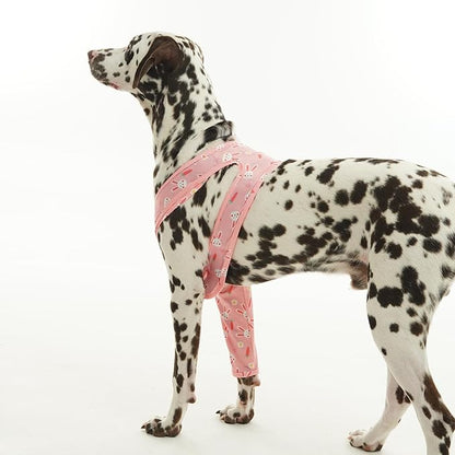 ROZKITCH Dog Sleeves for Wounds Front Legs Right Left Leg, Pet Prevent Licking Wound Elbow Knee Protector, Dog Recovery Suit Cone Collar Alternative for Sprain ACL CCL Arthritis Joint Care Rabbit S