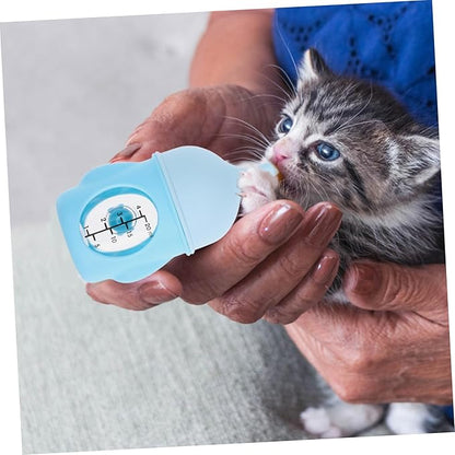 Toddmomy Pet Nursing Bottle Kitten Puppy Feeder Feeding Scale Milk Feeder for Newborn Pets Animals