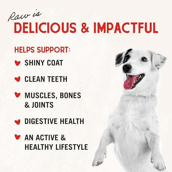 Stella & Chewy's Freeze-Dried Raw Beef Meal Mixers- Dog Food Topper and Mixer - Made with 95% Grass-Fed Beef, Organs & Bone - Perfect for Picky Eaters - Grain-Free - 1 oz (Pack of 6)