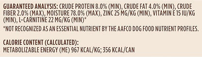 Nutrish Rachael Ray Weight Management Wet Dog Food Premium Paté Real Turkey & Pumpkin Recipe,13 oz. Can,(Pack of 24)