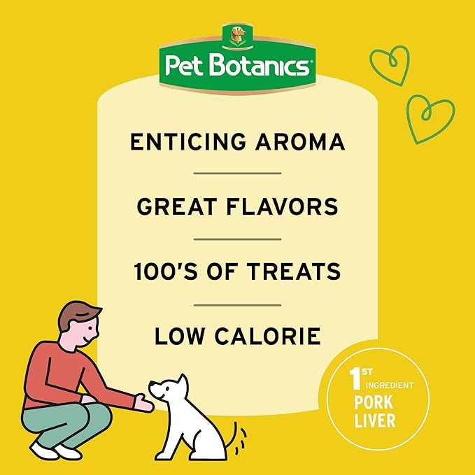 Pet Botanics 20 oz. Pouch Training Reward Soft & Chewy, Beef Flavor, with 500 Treats Per Bag, The Choice of Top Trainers