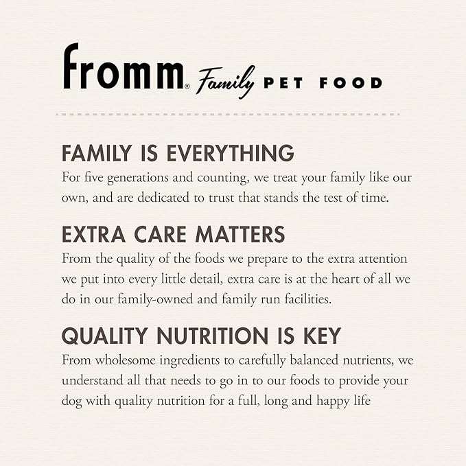 Fromm Classic Adult Whitefish & Rice Dog Food - Premium Dry Dog Food for Large, Medium, & Small Breeds - Whitefish & Rice Recipe - 5 lb