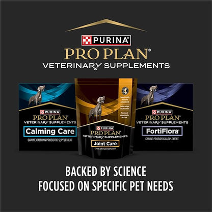 Purina Pro Plan Veterinary Supplements FortiFlora Daily Probiotics for Dogs Chewable Tablets for Digestive Gut Health and Diarrhea - 45 ct. Canister