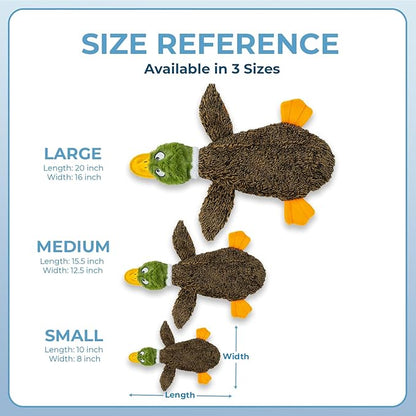 Best Pet Supplies Squeaky Dog Toys with Soft Durable Fabric for Small, Medium and Large Pets Interactive Toy for Indoor Play, Supports Active Biting and Play - 4 Figures, Small