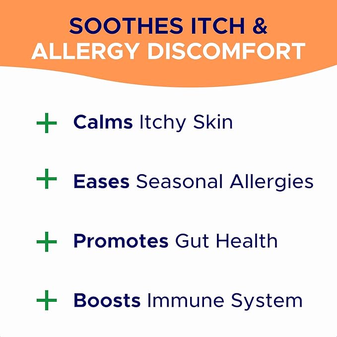Dog Allergy Relief Chews — Anti-Itch Skin & Coat Supplement: No Fillers, Just Flavor - Itchy Skin Relief Treatment w/Omega 3 Fish Oil - Itching&Paw Licking - 360 Allergy Chews (Chicken)
