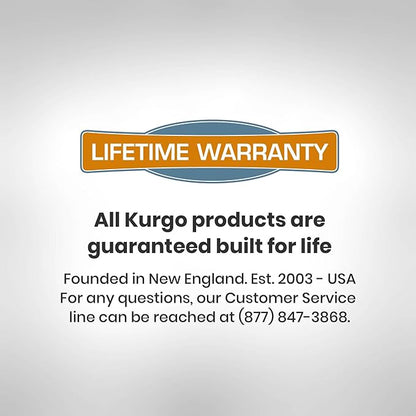 Kurgo Tru-Fit Smart Dog Walking Harness - Comfortable Fit - Adjustable Harness - Reflective Pet Wear - Quick Strap Release - Daily Walk Accessory - Includes Seat Belt Loop - Black - Medium