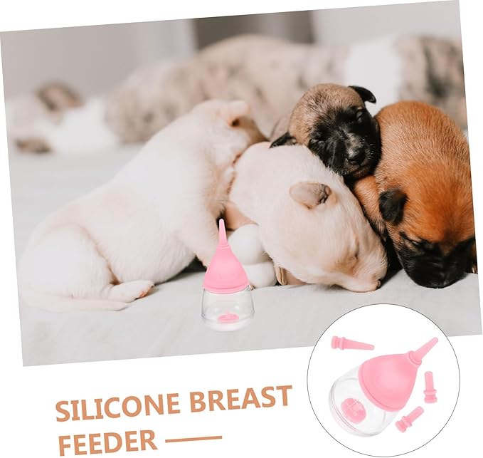 BESPORTBLE Pet Nursing Bottle Squeeze Milk Bottle for Kitten Puppy Design Capacity Cat Dog Feeder
