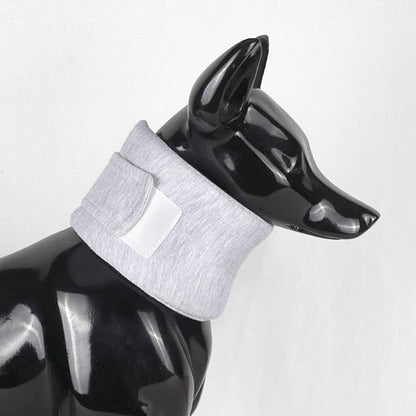 Dog Neck Support Collar Adjustable Prevent Licking Protective Pet Cervical Collar Neck Brace for Cats Post Surgery (S)