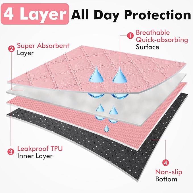 Dog Cat Playpen Indoor Outdoor for Puppy Pet Dogs Cat Recovery After Surgery, Dog Tent Crates Cage Indoor/Outdoor, Portable Pop Up Kennel with Carrying Case for Travel (Pink with Pad, Medium)