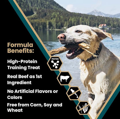 VICTOR Super Premium Dog Treats – Classic Hi-Pro Savory Bites with Real Beef – Supports Immune System, Digestive Health, & Healthy Coat – Tender Beef Treats for Active and Sporting Dogs, 14 oz