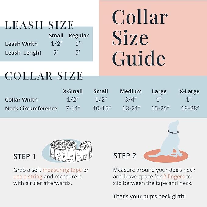 Lucky Love Dog - Adjustable Dog Collar with Easy Click Buckle for Large Ones, Durable, & Comfortable for Male & Female Dogs, Pet Collar for Puppies & Adult Dogs - Ladybird, Large