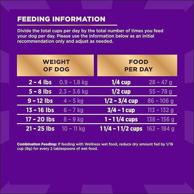 Wellness CORE+ Dry Dog Food with Freeze Dried Pieces, Small Breed, Wholesome Grains, High Protein, Natural, Original Turkey & Chicken Recipe, (10-Pound Bag)