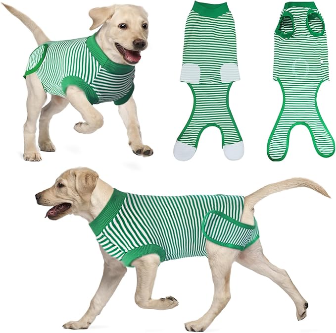Dog Recovery Suit, After Surgery Wear for Pets Male Female, Professional Dog Onesie for Surgery for Abdominal Wounds Recovery Shirt, Substitute E-Collar & Cone Small