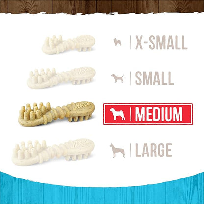 Merrick Fresh Kisses Dental Chews Infused With Real Mint, Medium Dog Chews for Dogs 25-50 lbs, 1.88 lb Box