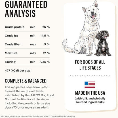 The Honest Kitchen Whole Food Clusters Grain Free Beef Dry Dog Food, 1 lb (Pack of 2)
