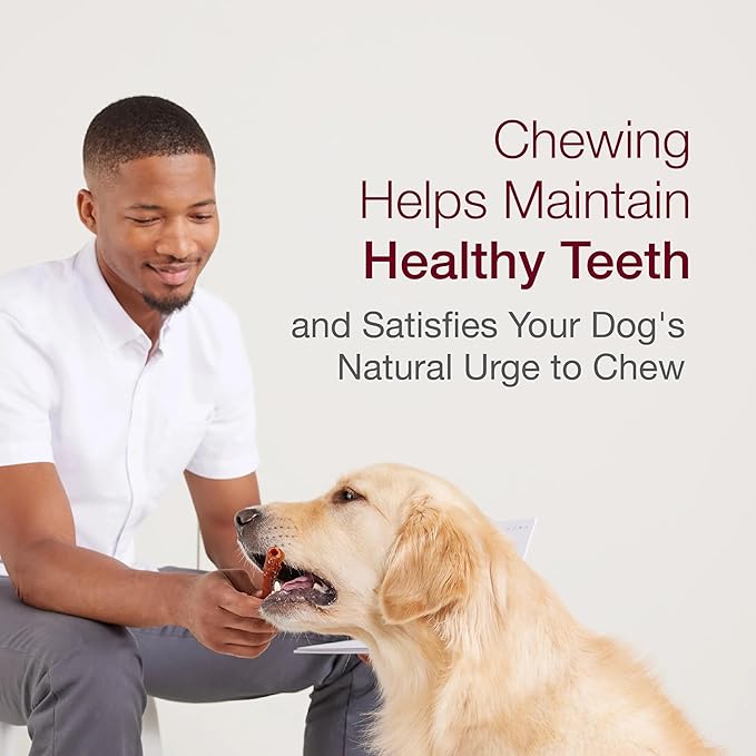 SmartBones Chicken Wrapped Stuffed Twists, Treat Your Dog to a Rawhide-Free Chew Made with Real Meat and Vegetables, 10 Count