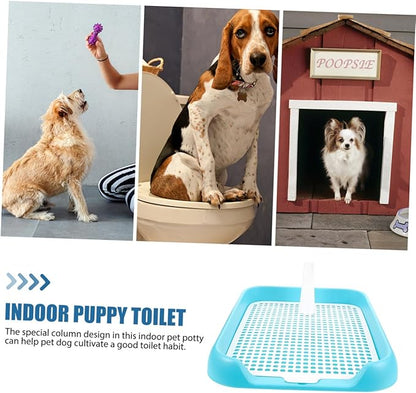 FRCOLOR Dog Toilet Puppy Potty Training Tray Pet Accessory Easy to Suitable for Small Medium Dogs