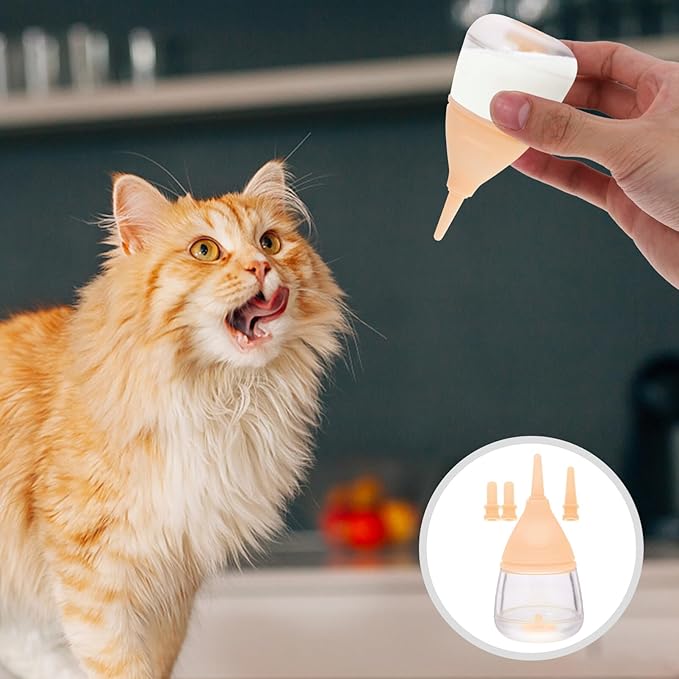 Yardwe Cat Feeding Bottles Puppy Milk Feeder Breastfeeding Bottles Small Pet Supply Pet Nursing Feeder