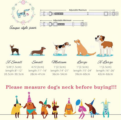 Unique style paws Dog Collar Plastic Buckle with Pendant Puppy Collar for Easter Carrot Rabbit for Small Medium Large Boys Girls Dogs