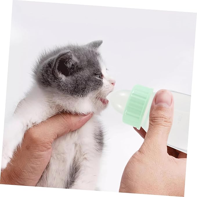 Small Pet Feeding Bottles Pet Nurser Soft Nipple Kitten Milk Feeder for Dog Supplies