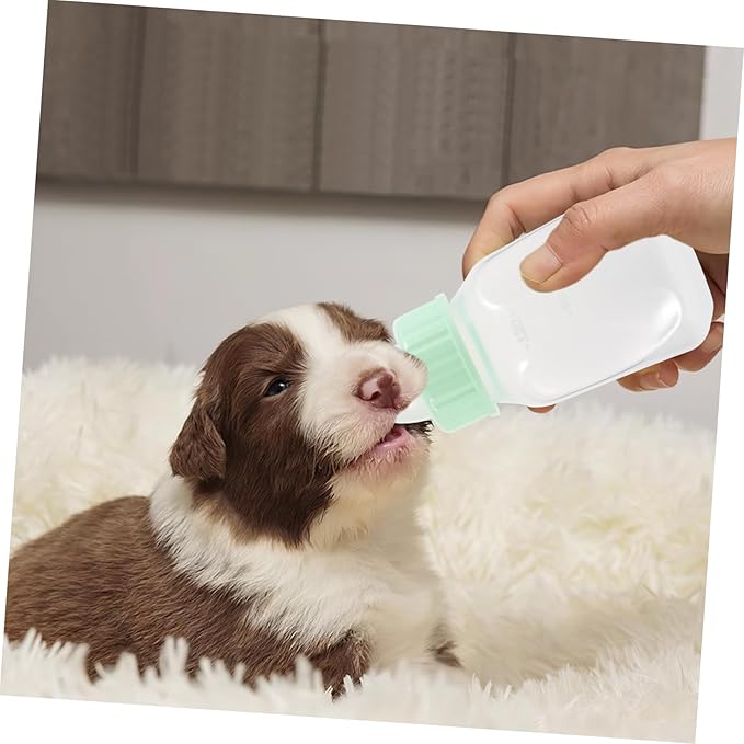 Small Pet Feeding Bottles Pet Nurser Soft Nipple Kitten Milk Feeder for Dog Supplies