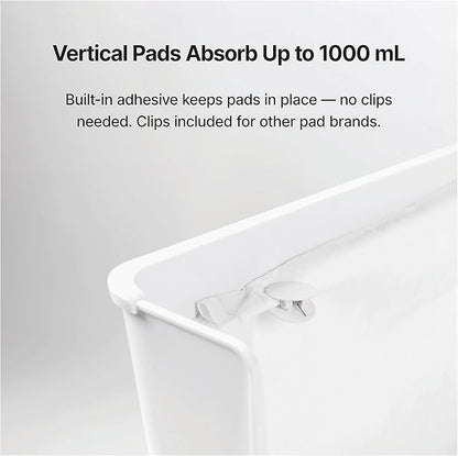 Indoor Dog Potty with High Walls and Low Entry for Small Dogs — Vertical Pad Holder, Splash Guard, and Clean Modern Design by DoggyBathroom (Regular, Dark Grey)