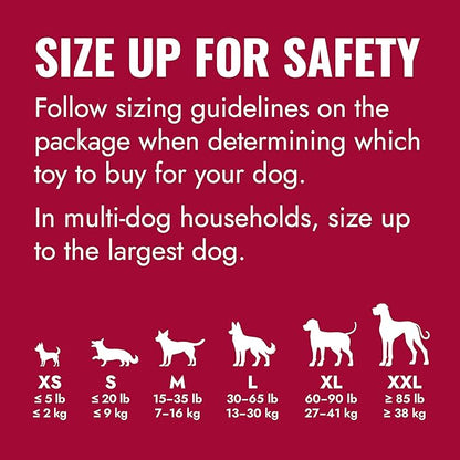 KONG Classic Stuffable Dog Toy - Fetch & Chew Toy for Dogs - Treat-Filling Capabilities & Erratic Bounce for Extended Play Time - Durable Natural Rubber Material - for Small Dogs