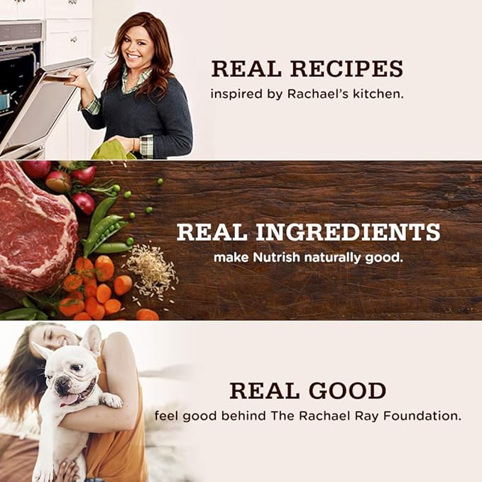 Nutrish Peak Protein Wet Dog Food Variety Pack, High Protein, Grain Free, 3.5oz Cups, (Rachael Ray), (Pack of 36)