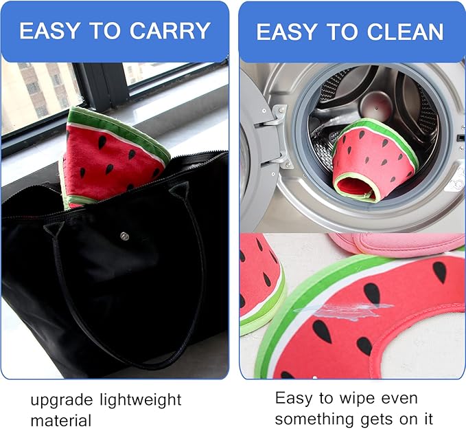 Soft Dog Cone, Lightweight Elizabethan Collar for Dogs, Adjustable Soft Cones for Dogs/Cats to Stop Licking After Surgery, Cute Watermelon Cone of Shame Alternatives for Pets (Small)