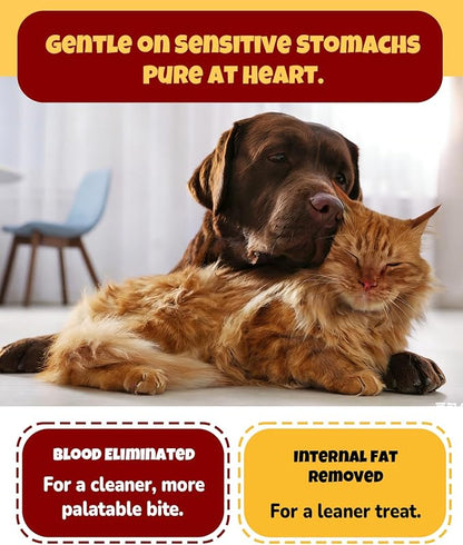 Freeze Dried Chicken Liver Dog Treats Cat Treats, Single Ingredient Liver Treats, Food Meal Topper, Rawhide Free Freeze Dried Chicken Liver High Protein, Training Pet Treats 4.6oz
