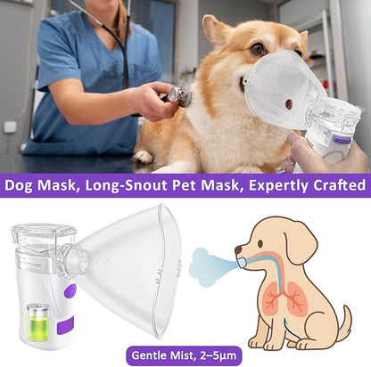 Dogs Nebulizer for Breathing Problems