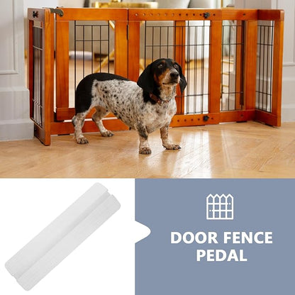 SUPVOX Safety Gate Kick Pedal Replacement Part, Plastic Stair Accessory with Support Feet and Pet Gates, Sturdy Doorway Ramp Fixator for Indoor Use