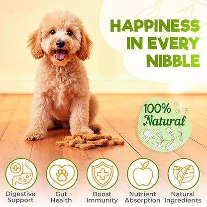 ZENO Probiotics for Dogs Chews 150Pcs - Digestive, Gut Health & Diarrhea Support - Chews for Dogs - with Probiotics, Enzymes & Natural Ingredients - Chicken