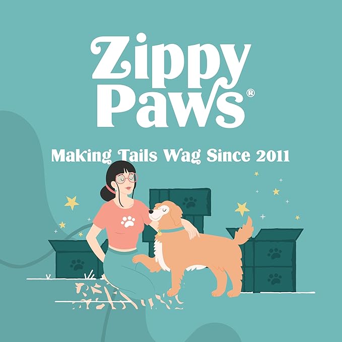 ZippyPaws NomNomz - Dog Squeaky Toys to Keep Them Busy, Funny Food Plush for Small & Medium Dogs, Cute Stuffed Puppy Toy, Pet Products, Gift for Dogs of All Breeds, Soft and Cuddly - Fries