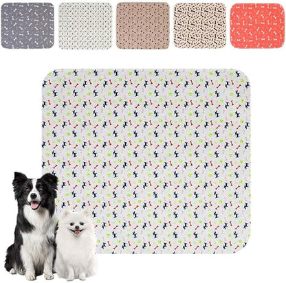 Puppy Pads for Dogs, 2026 New Washable Puppy Pads with Pheromones, Pee Pads for Dogs & Cats, Durable Leak-Proof & Anti-Slip Pet Training Pads for Home & Travel, Reusable (White, 27.6" x 31.5")