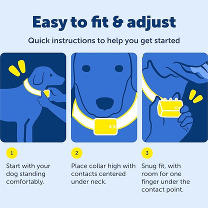 PetSafe 600 Yard Remote Training Collar – Choose from Tone, Vibration, or 15 Levels of Static Stimulation – Medium Range Option for Training Off Leash Dogs – Waterproof and Durable – Rechargeable